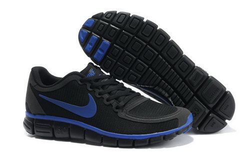 Nike Free 5.0 Mens Black Blue Online Store